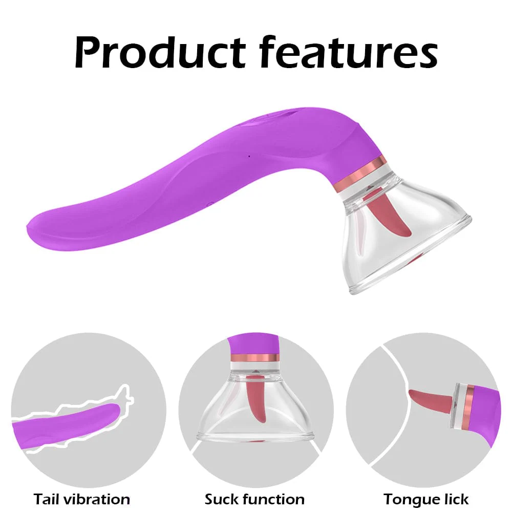 Female Clitoral Sucking Tongue Vibrator - Image 4