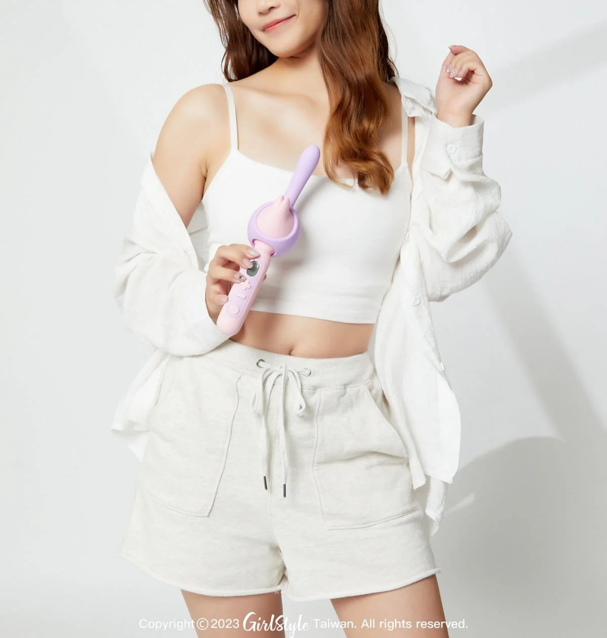 Monster Av Vibrating Stick 3 In 1 Stick Head Heating G- Spot Stimulator App Remote Control - Image 4