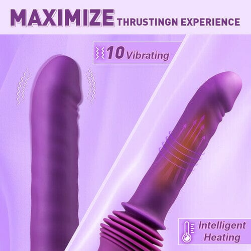 Powerful 145° Adjustable Base Heating Thrusting Vibrating Dildo Machine 11.81 Inch - Image 3