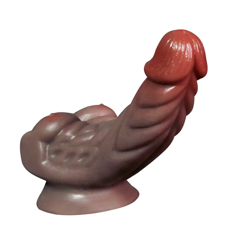 6.69in Realistic Abdominal Muscle Dildo With Sucker - Image 5