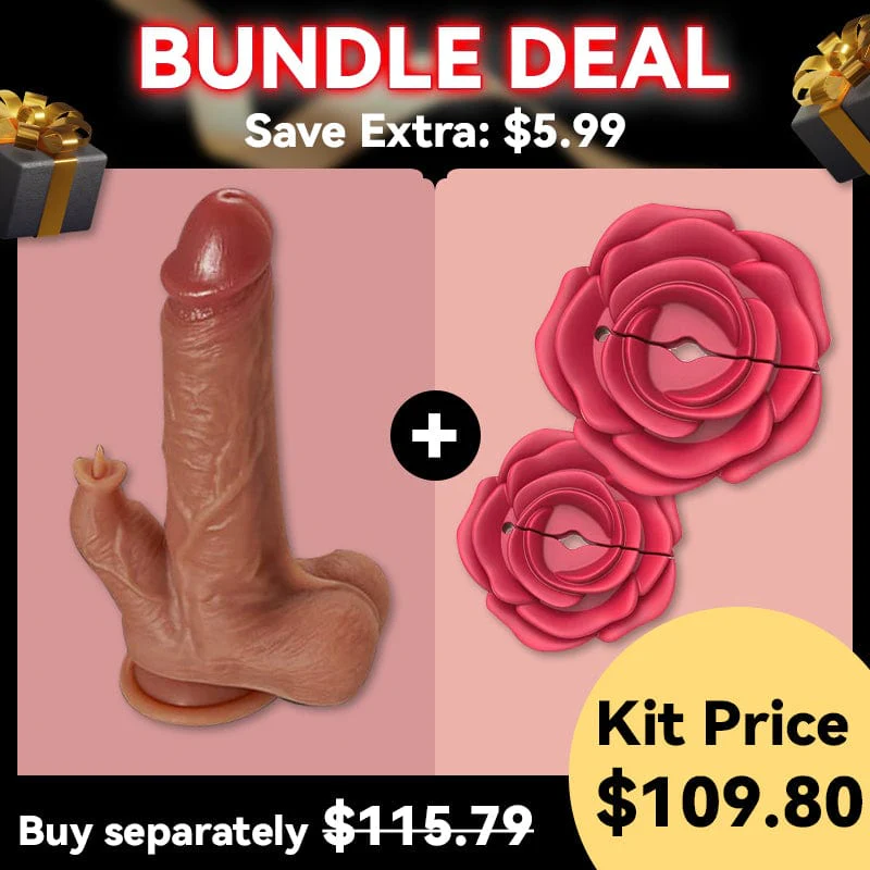 9 Vibrating Tongue Licking Heating 8.67 Inch Realistic Dildo - Image 6