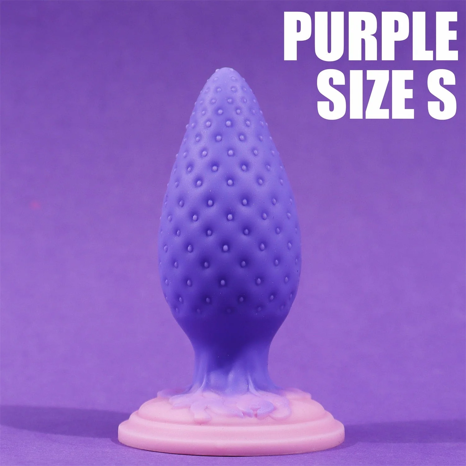 AIMITEX Strawberry Butt Plug Silicone Anal Sex Toy - Image 9