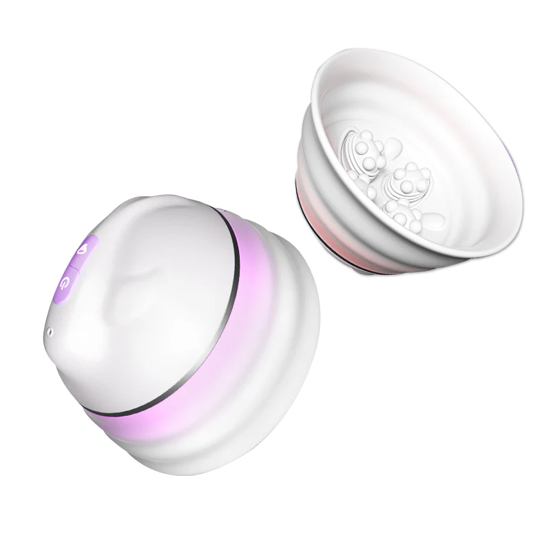 Angel 5 Vacuum Suction 10 Vibration Breast Massagers With Remote (A Pair) - Image 3