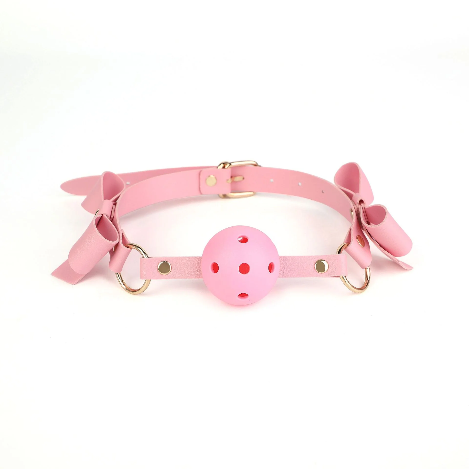 BDSM Bowknot PU Leather Bondage Kits Accessories - Image 11