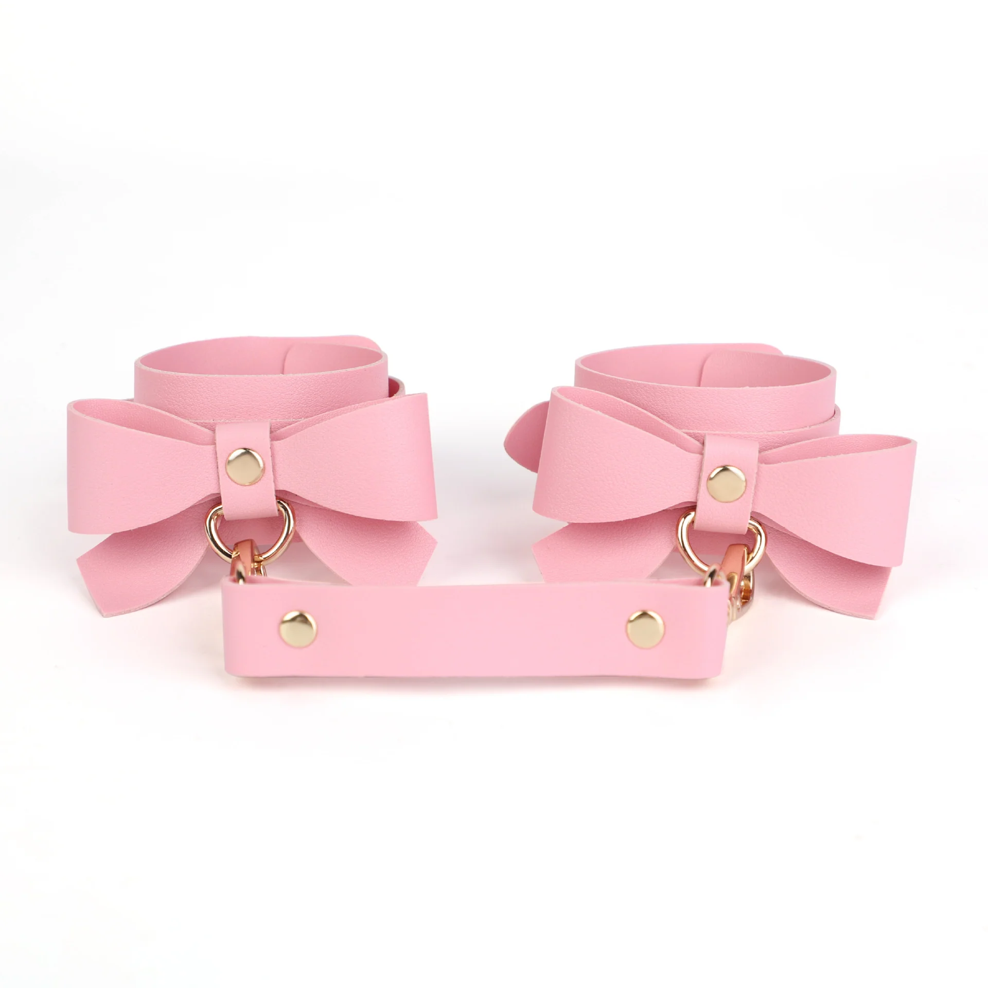 BDSM Bowknot PU Leather Bondage Kits Accessories - Image 12