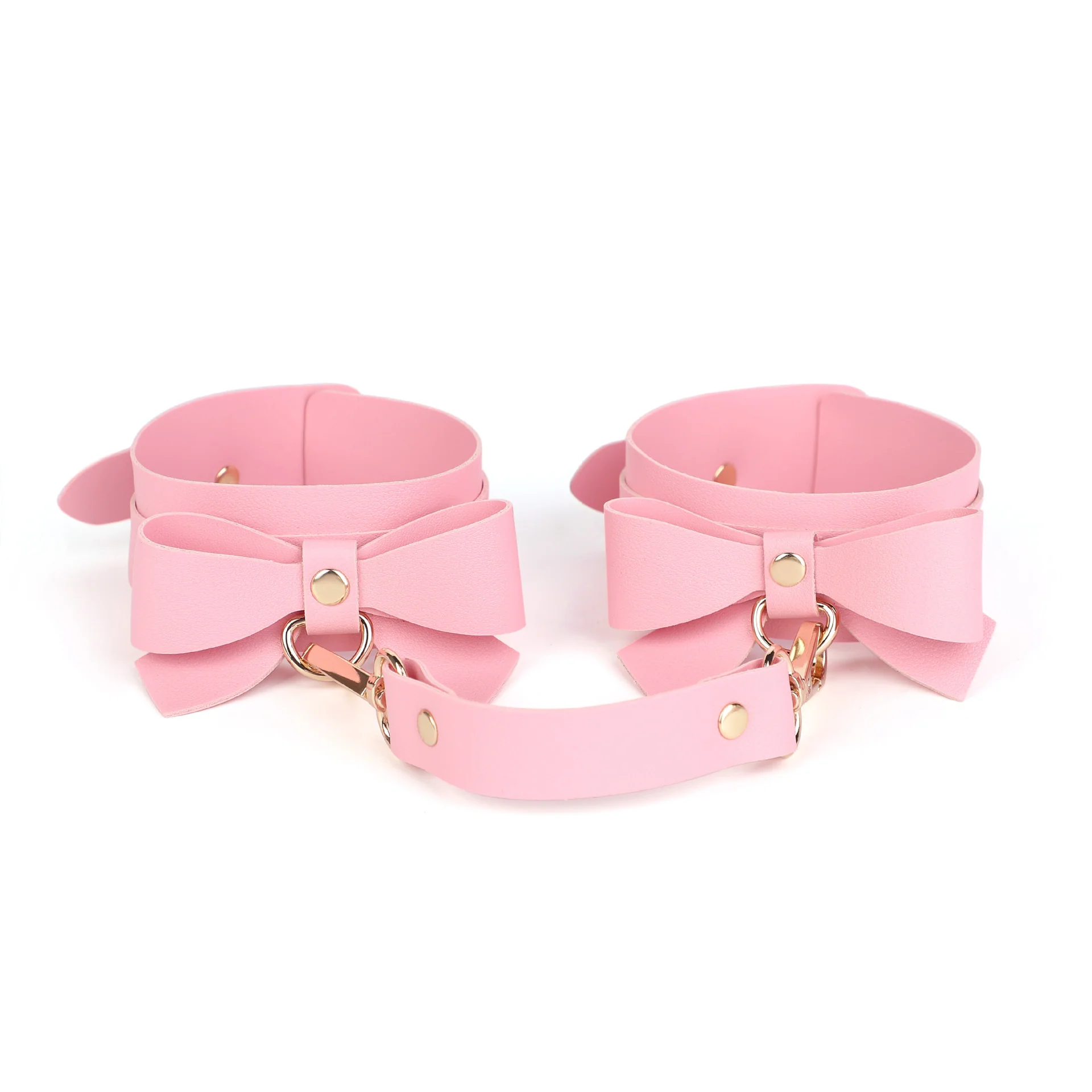 BDSM Bowknot PU Leather Bondage Kits Accessories - Image 15