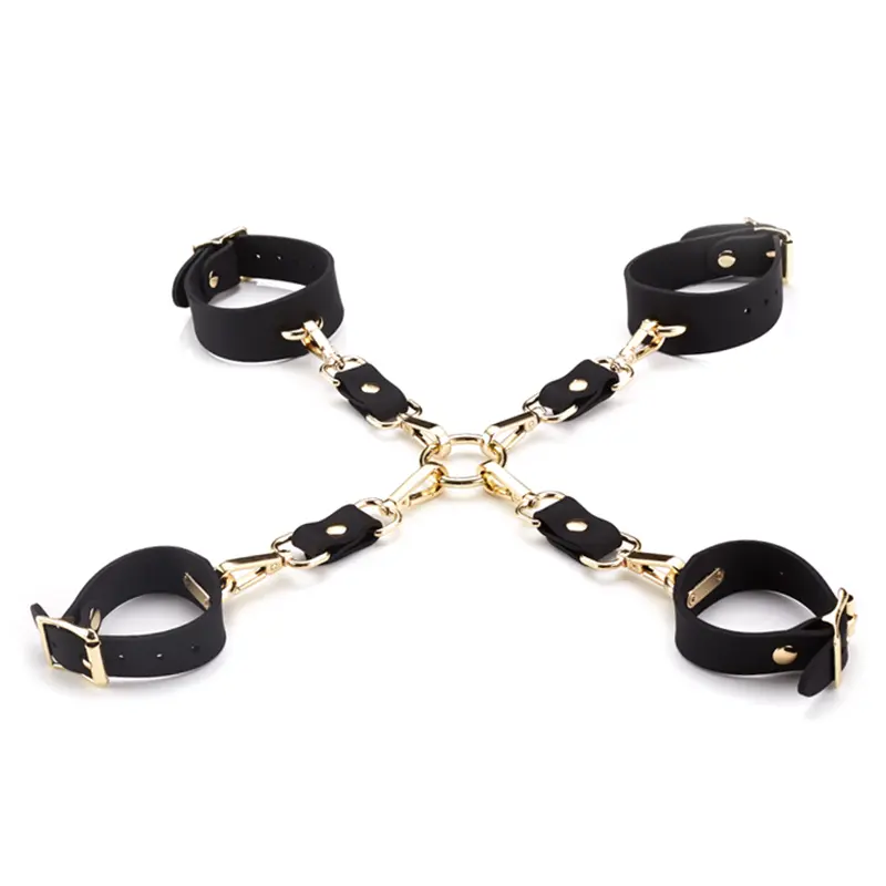 BDSM Silicone Cross Buckle Bondage Kit - Image 4