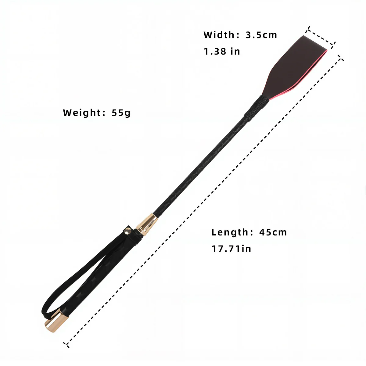 BDSM Temperature-Sensitive Color-Changing Butterfly Sex Whip Paddle - Image 10