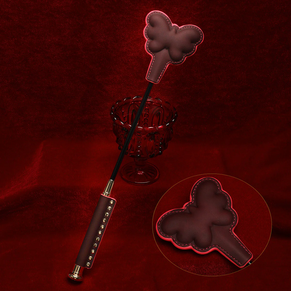 BDSM Temperature-Sensitive Color-Changing Butterfly Sex Whip Paddle - Image 5
