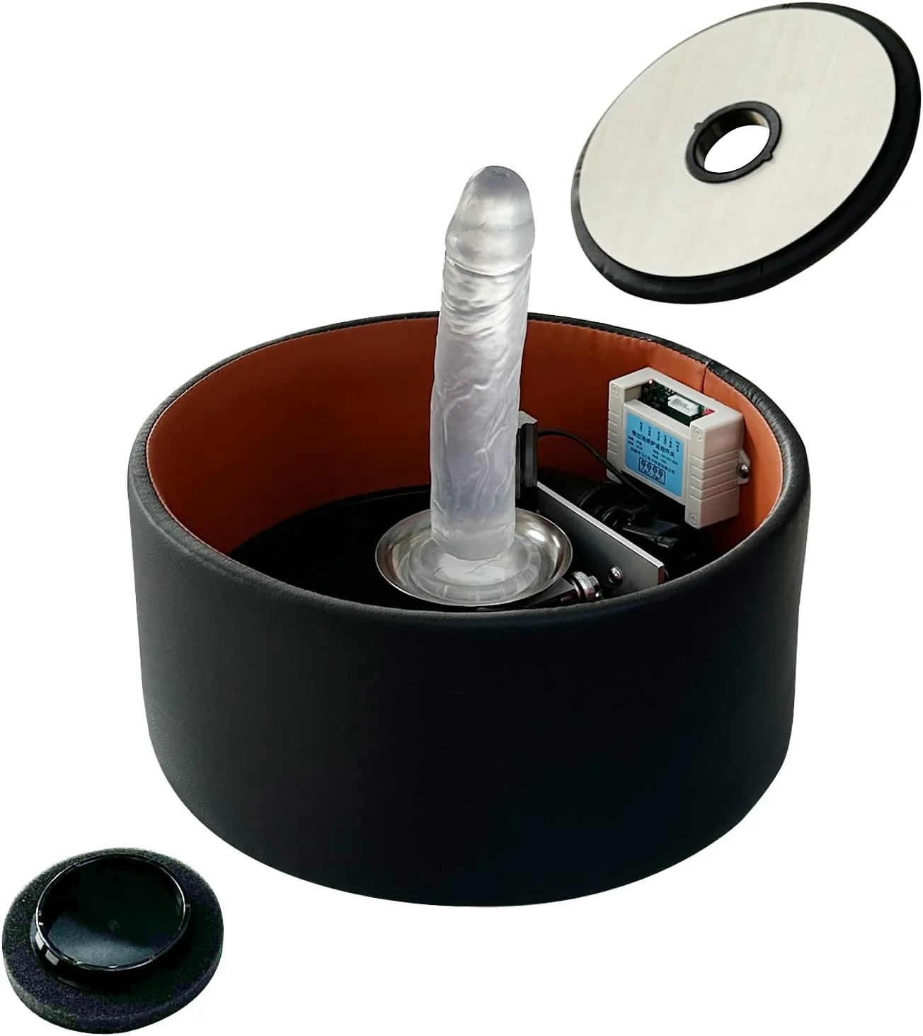Black Stool Thrusting Sex Machine With Remote Control - Image 8