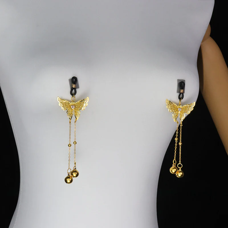 Butterfly Nipple Ring Bell Clamps - Image 12