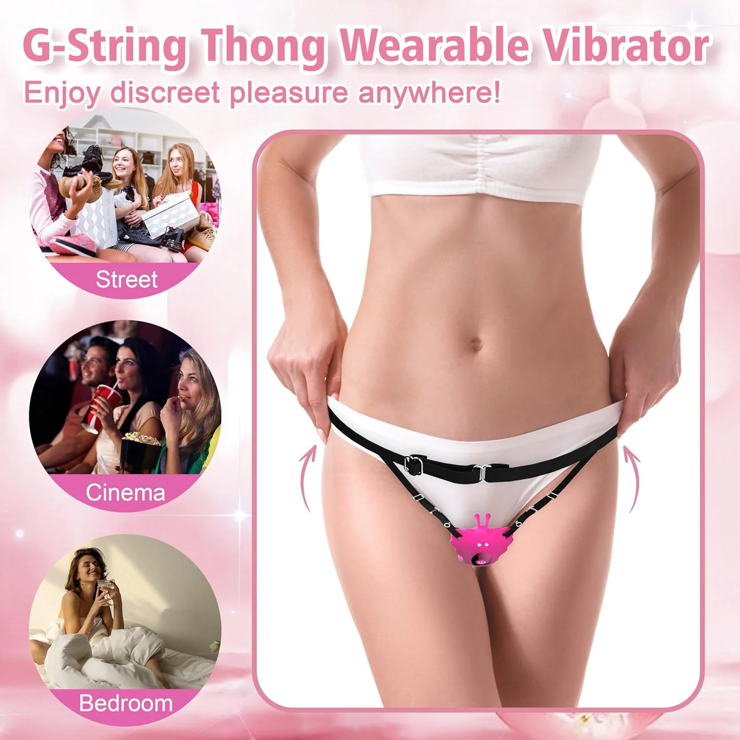 Butterfly Wearable Panty Clitoral Stimulation Vibrator - Image 5