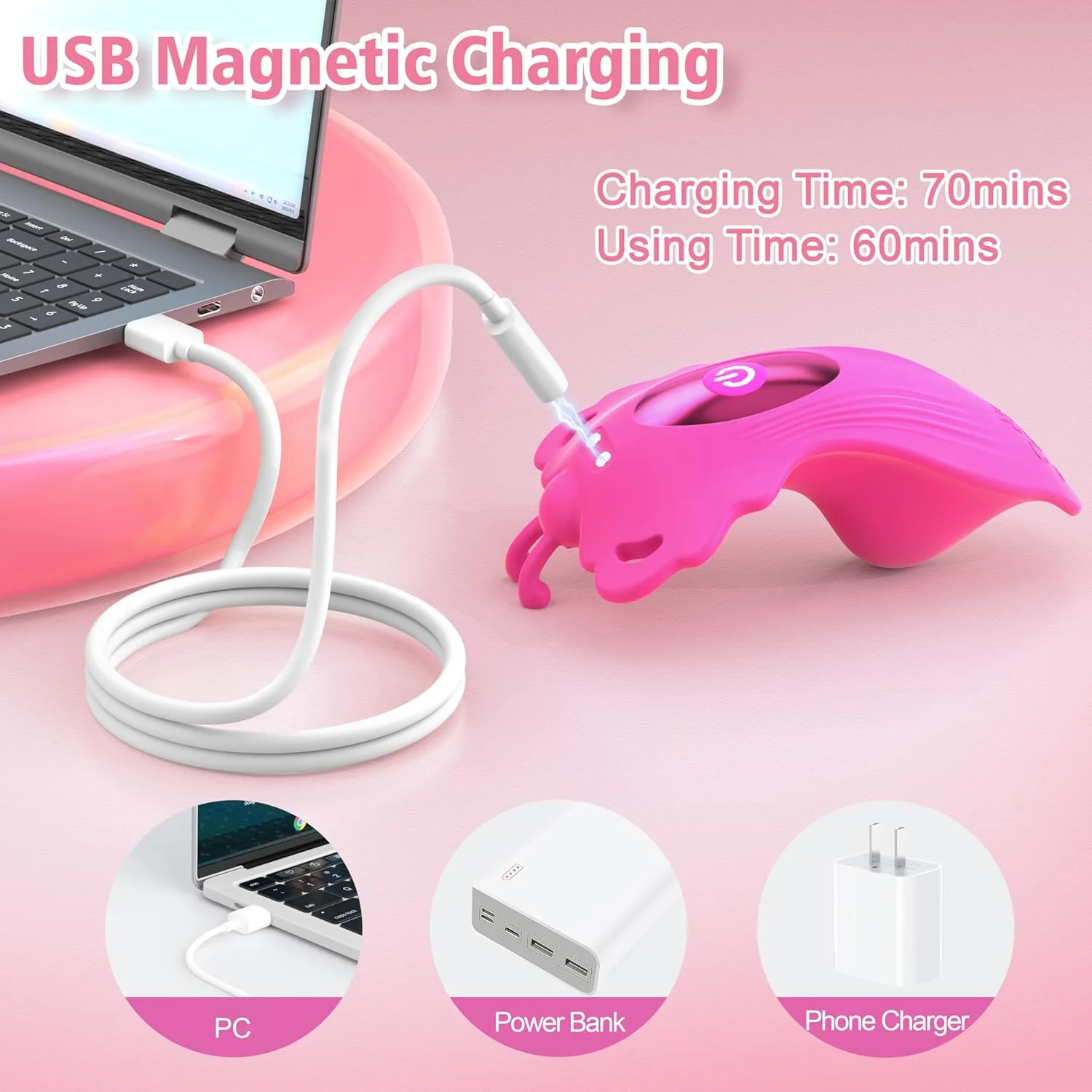 Butterfly Wearable Panty Clitoral Stimulation Vibrator - Image 9