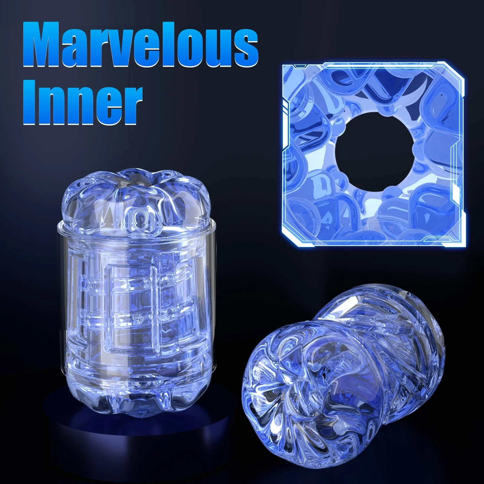 Cannon King Scaled-down Version Thrusting Masturbation Cup - Image 6