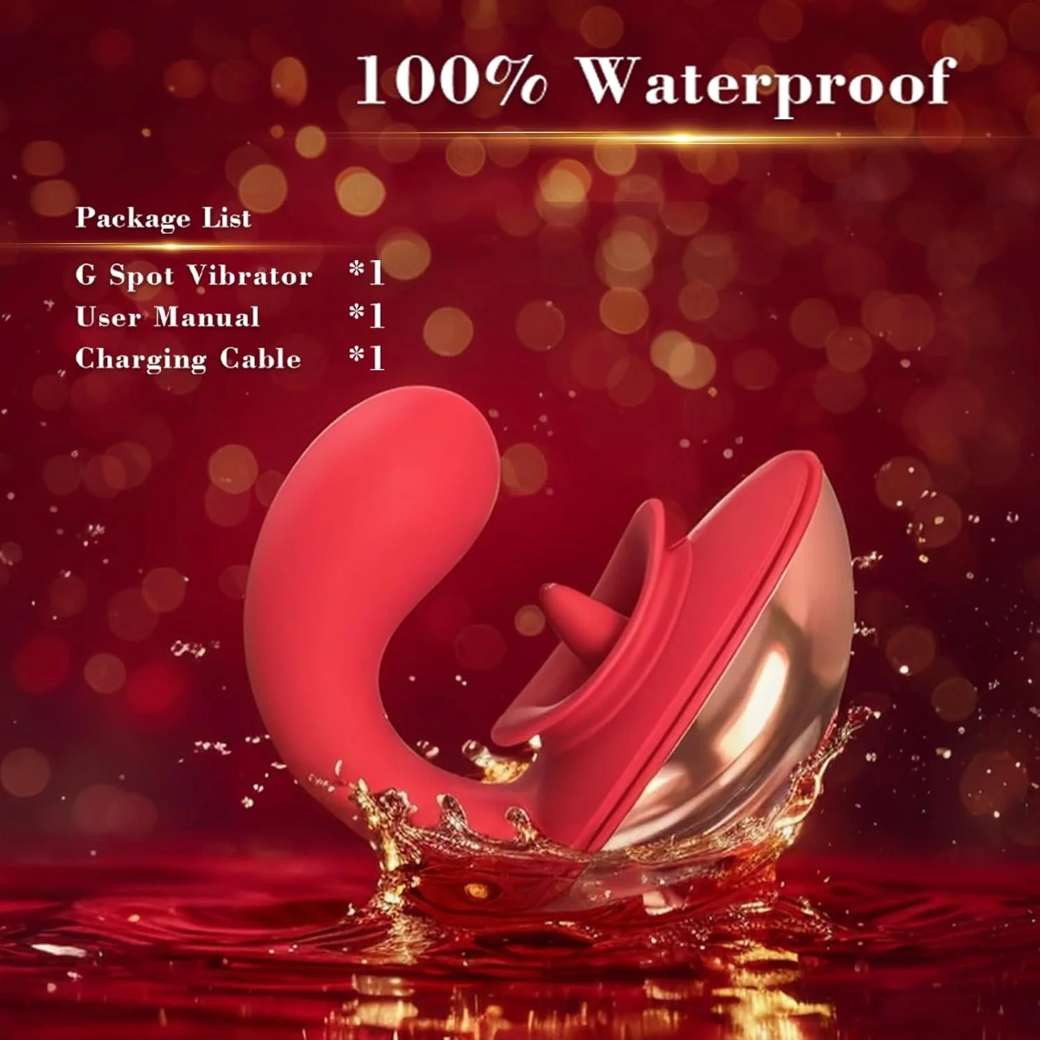 Flirting Vibrating Egg Dual Function Stimulation Vibration Licking Clitoral Big mouth - Image 5