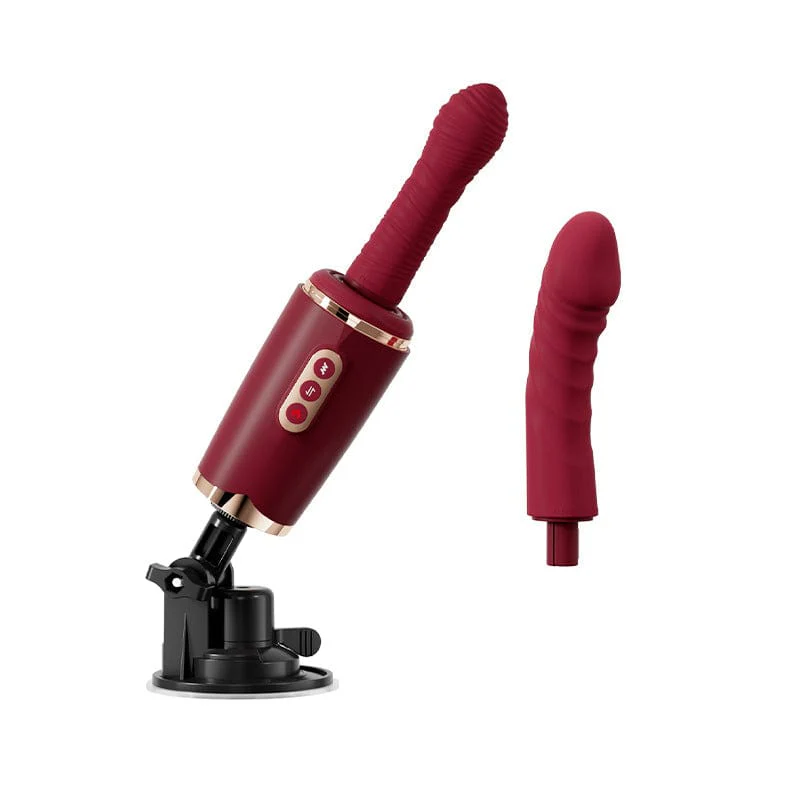 Honey 7 Thrusting Heating Sex Machine Vibrator with Sucker - Image 7