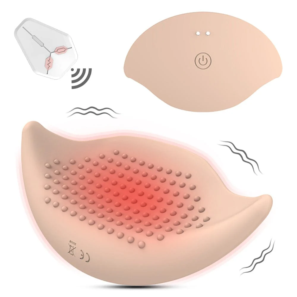 Invisible Wearable Breast Massage Vibrator With Remote Control - Image 3