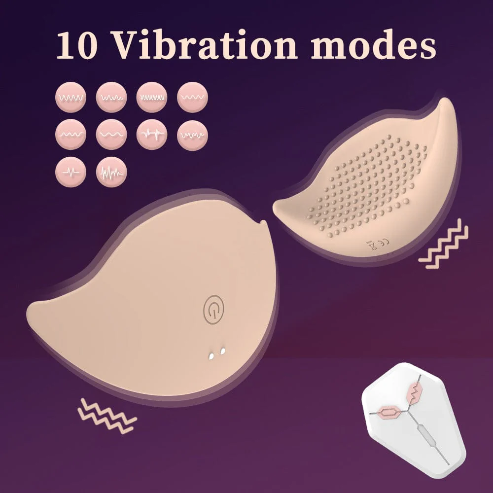 Invisible Wearable Breast Massage Vibrator With Remote Control - Image 4