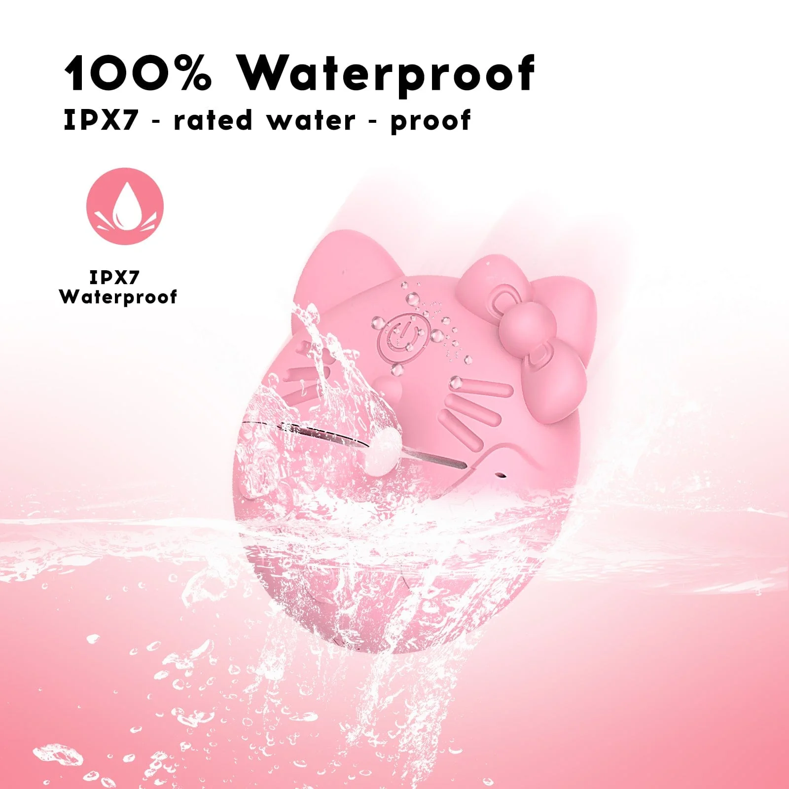 Kitty Cat Nipple Clamp Vibrators Breast Massager with Remote Control - Image 8