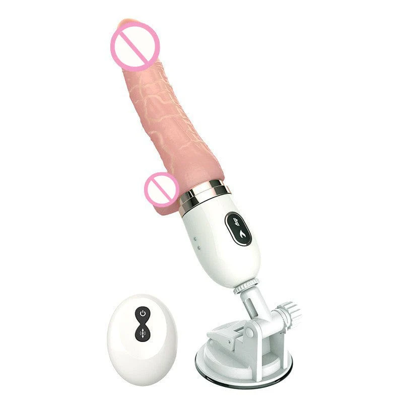 Small Dildo Machine Suction Cup Vibrant Toys with Remote Control - Image 4