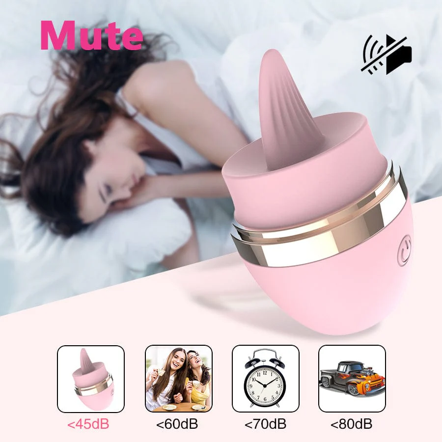 Licking Tongue 10 Modes Egg Vibration Medical Silicone - Image 6