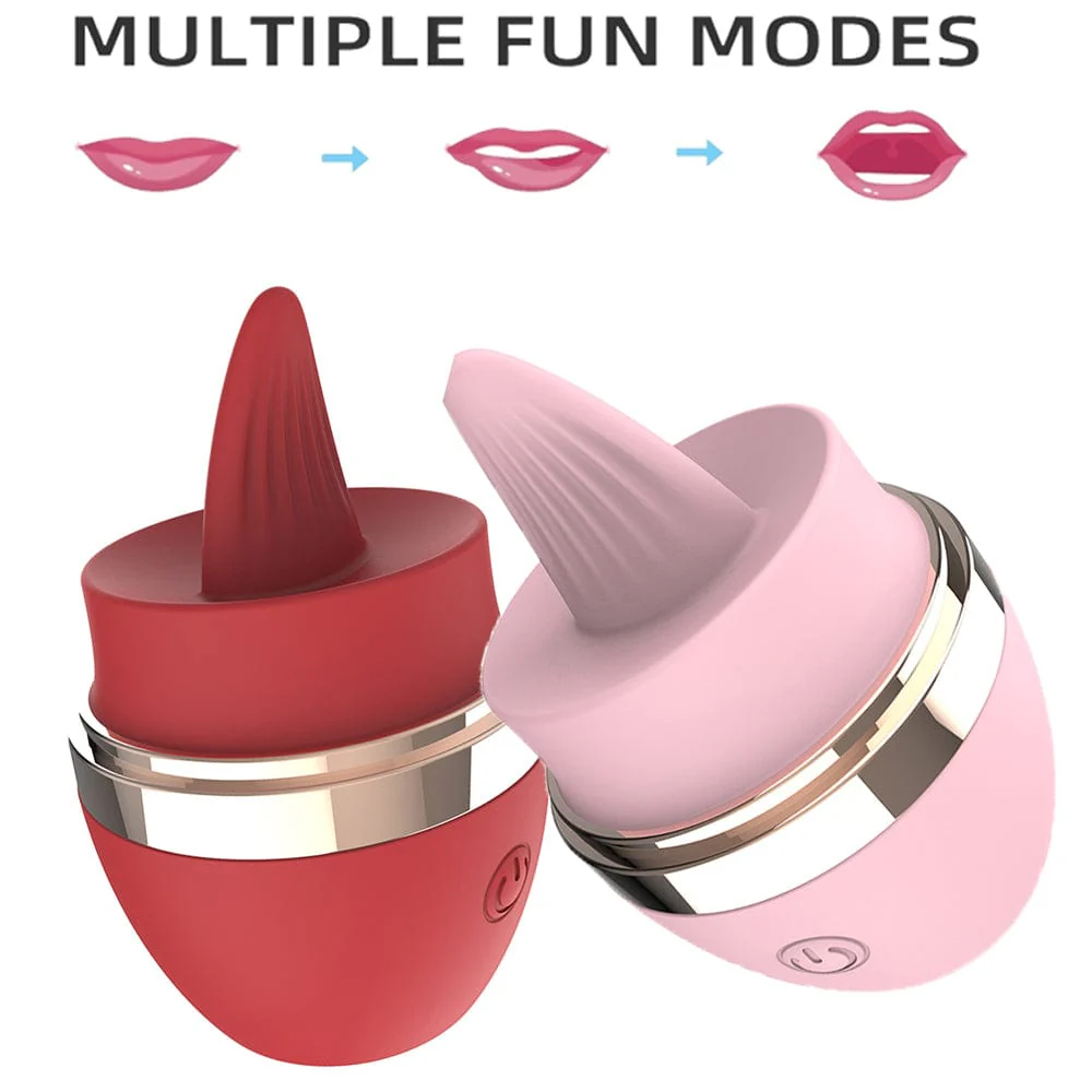 Licking Tongue 10 Modes Egg Vibration Medical Silicone - Image 8