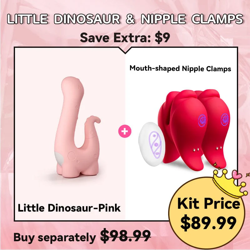 Little Dinosaur Sucking Heating Vibrator - Image 9