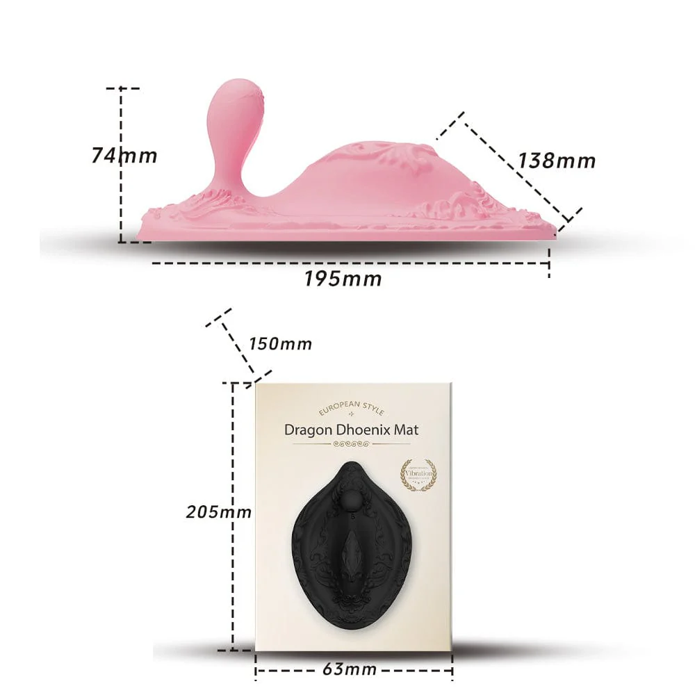 Dragon Phoenix Cushion Vibrator with Remote Control - Image 4