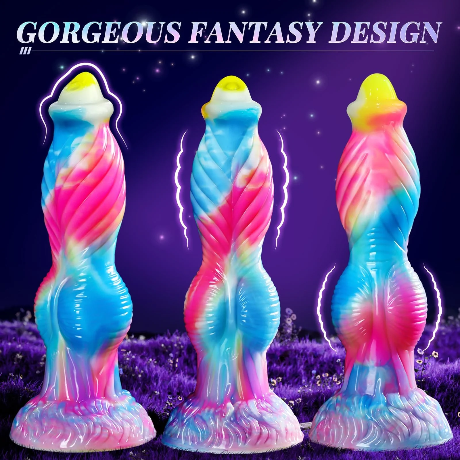 Phoenix 7 Thrusting Vibrating Big Sucker Monster Dildo 10.23 Inch - Image 12