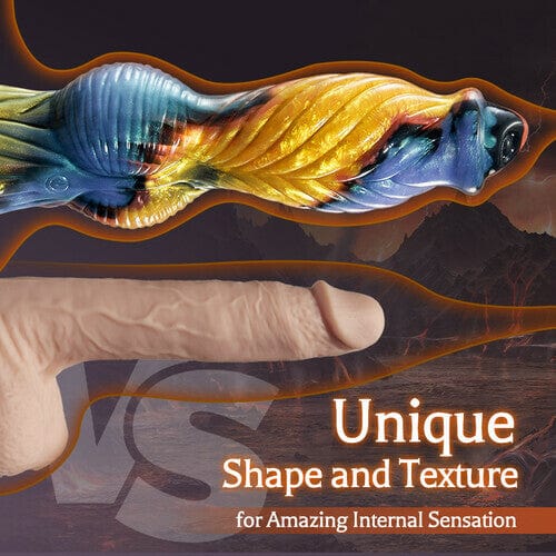 Phoenix 7 Thrusting Vibrating Big Sucker Monster Dildo 10.23 Inch - Image 3