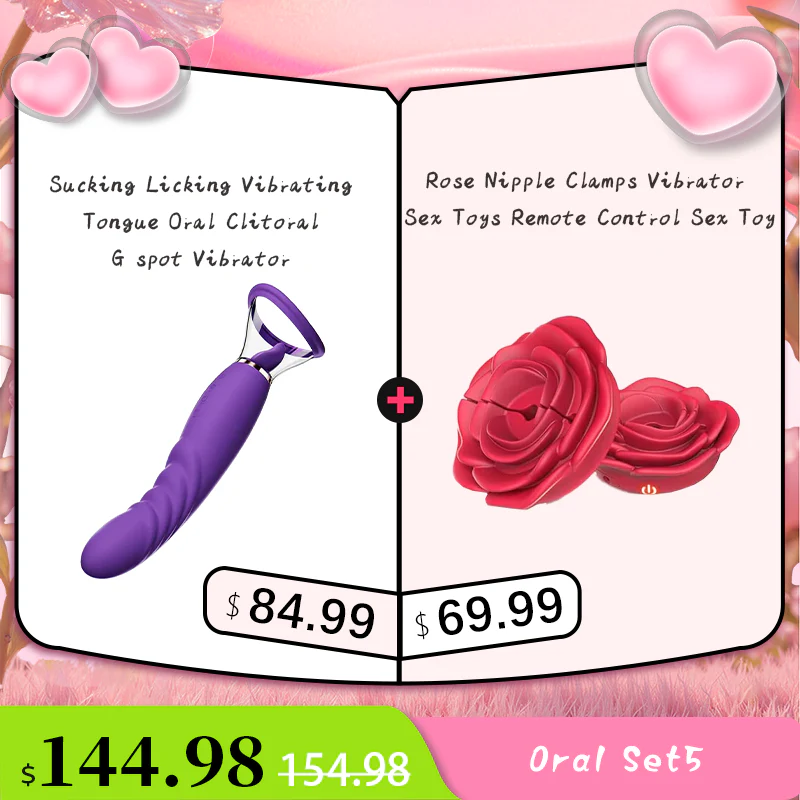 Sucking Licking Vibrating Tongue Oral Clitoral G spot Vibrator - Image 12