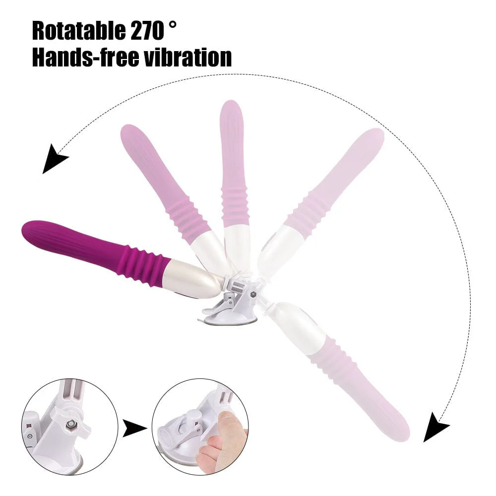 Telescopic Thrusting 10 Frequency Sex Machine for Female - Image 3