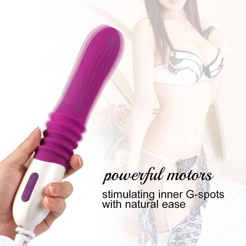 Telescopic Thrusting 10 Frequency Sex Machine for Female - Image 4