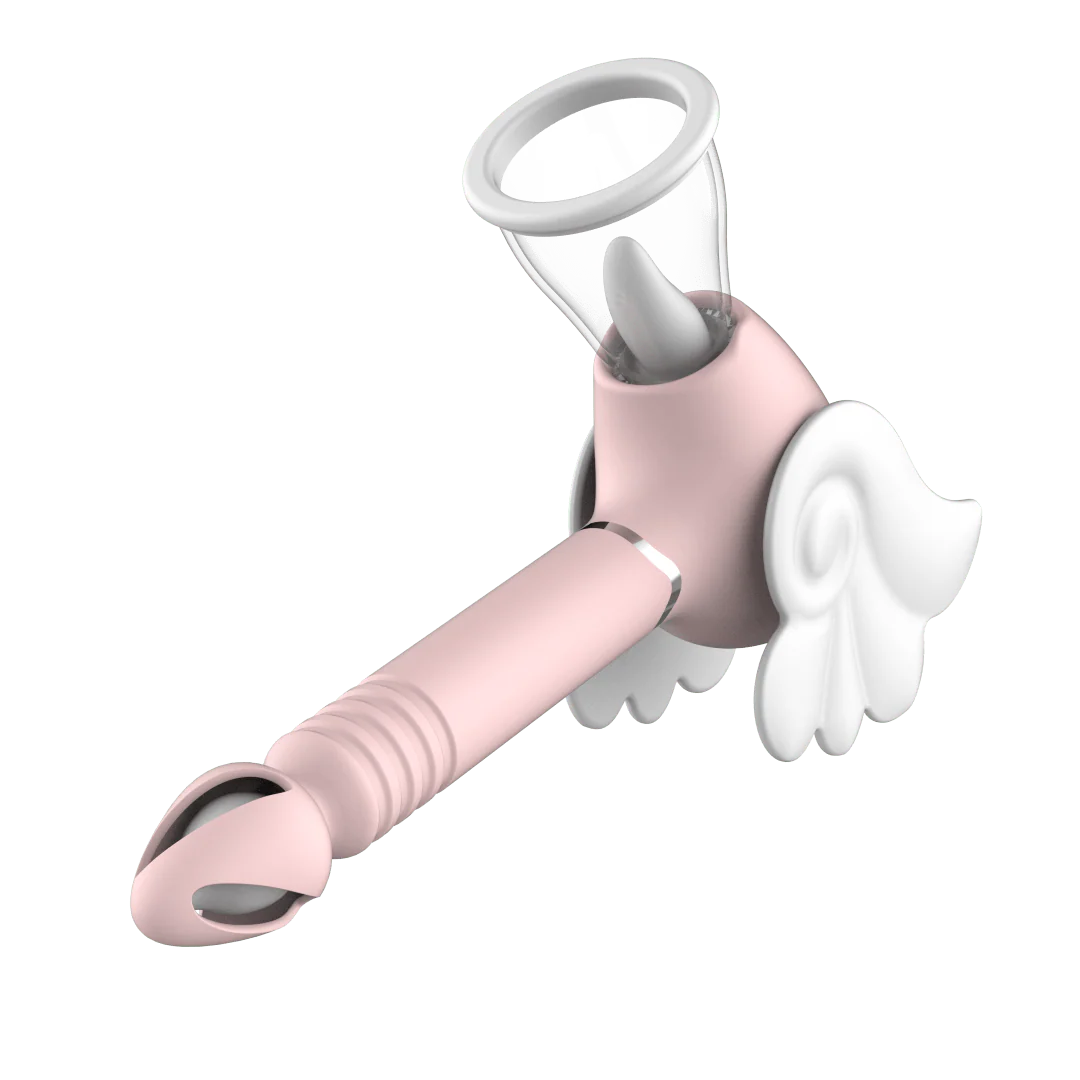 Magic Wand 4 in 1 Vacuum Suction Thrusting Clitoral G-spot Vibrator - Image 6