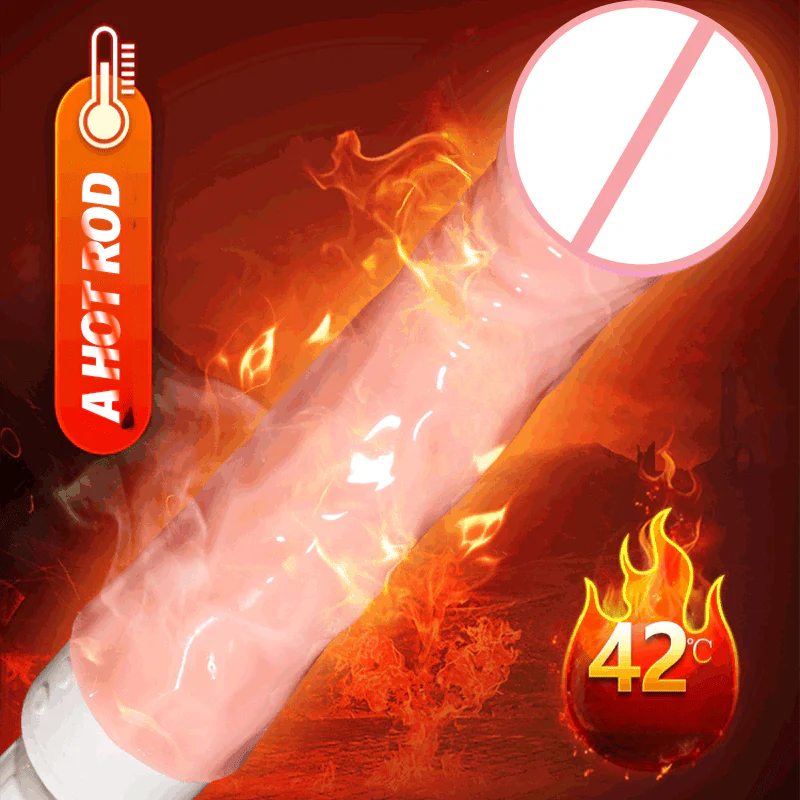 MizzZee Tiger-Type Cannon Heating Automatic Retractable Vibrator - Image 4