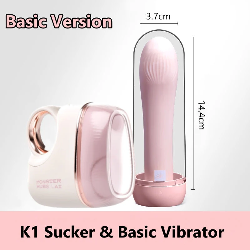 Monster K1 Sex Suction Vibrator With G Spot Vibrator Set - Image 11