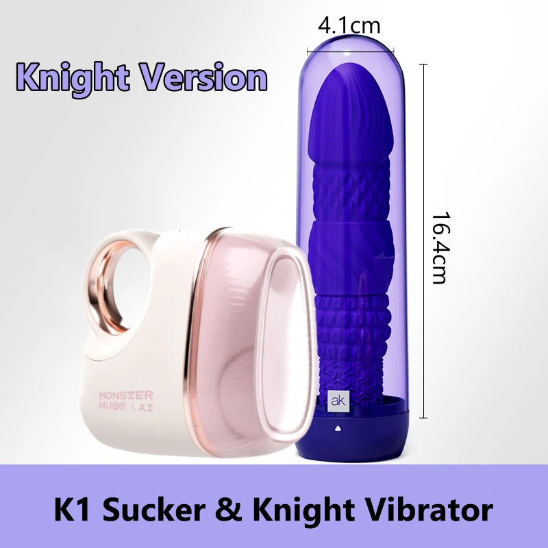 Monster K1 Sex Suction Vibrator With G Spot Vibrator Set - Image 9