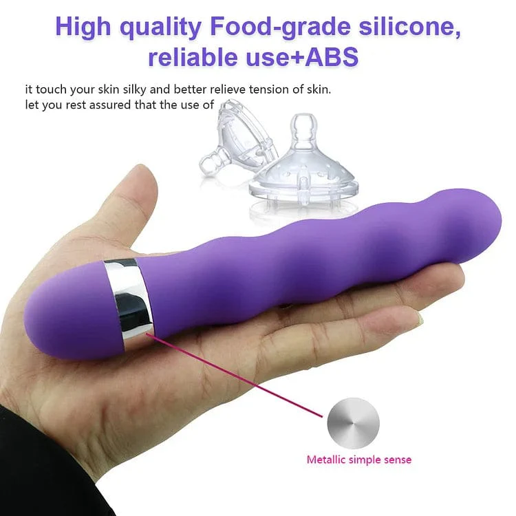 Multi-speed G Spot Vagina Clitoris Anal Plug Dildo Vibrator - Image 3