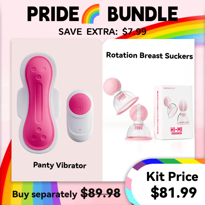 Nipple Rotation Vibrator Breast Suckers Massager for Women (A Pair) - Image 9