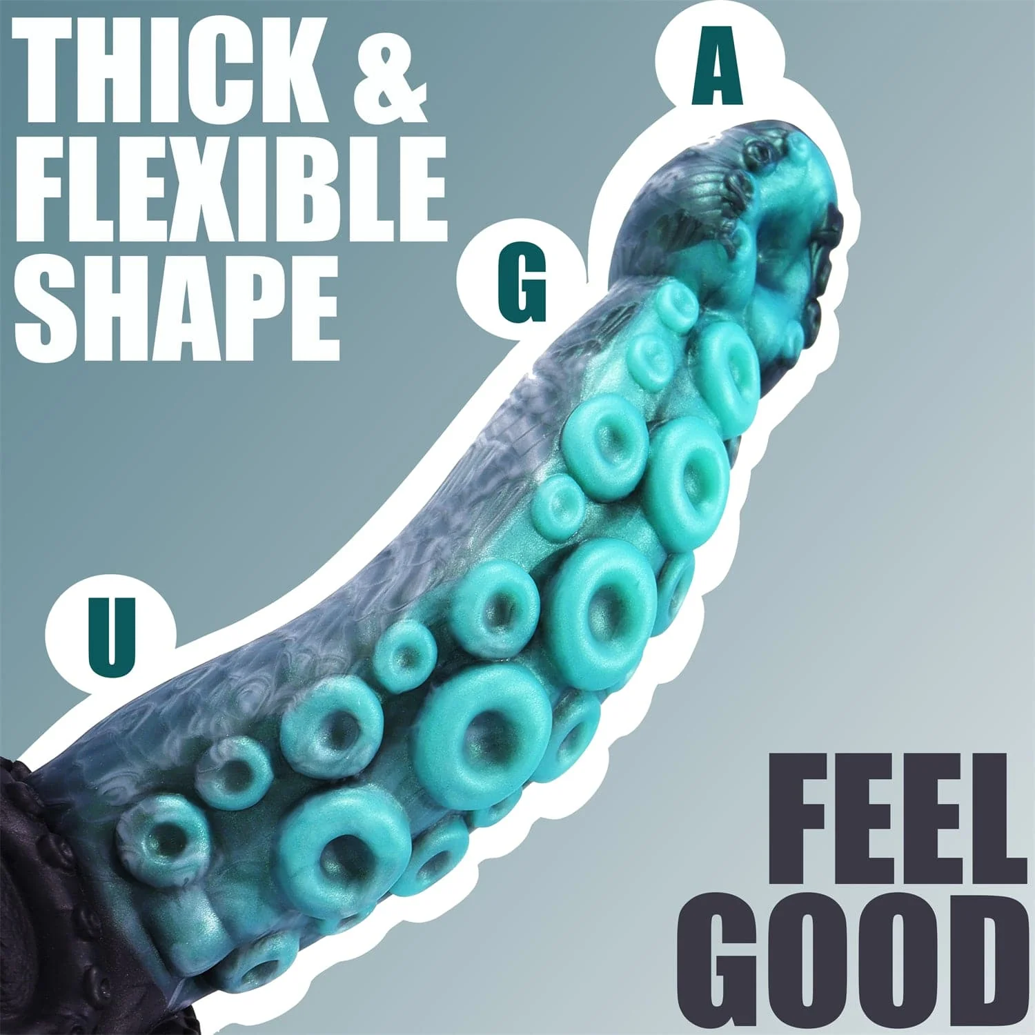 Octopus Tentacles Colorful Alien Male and Female Masturbator - Image 3