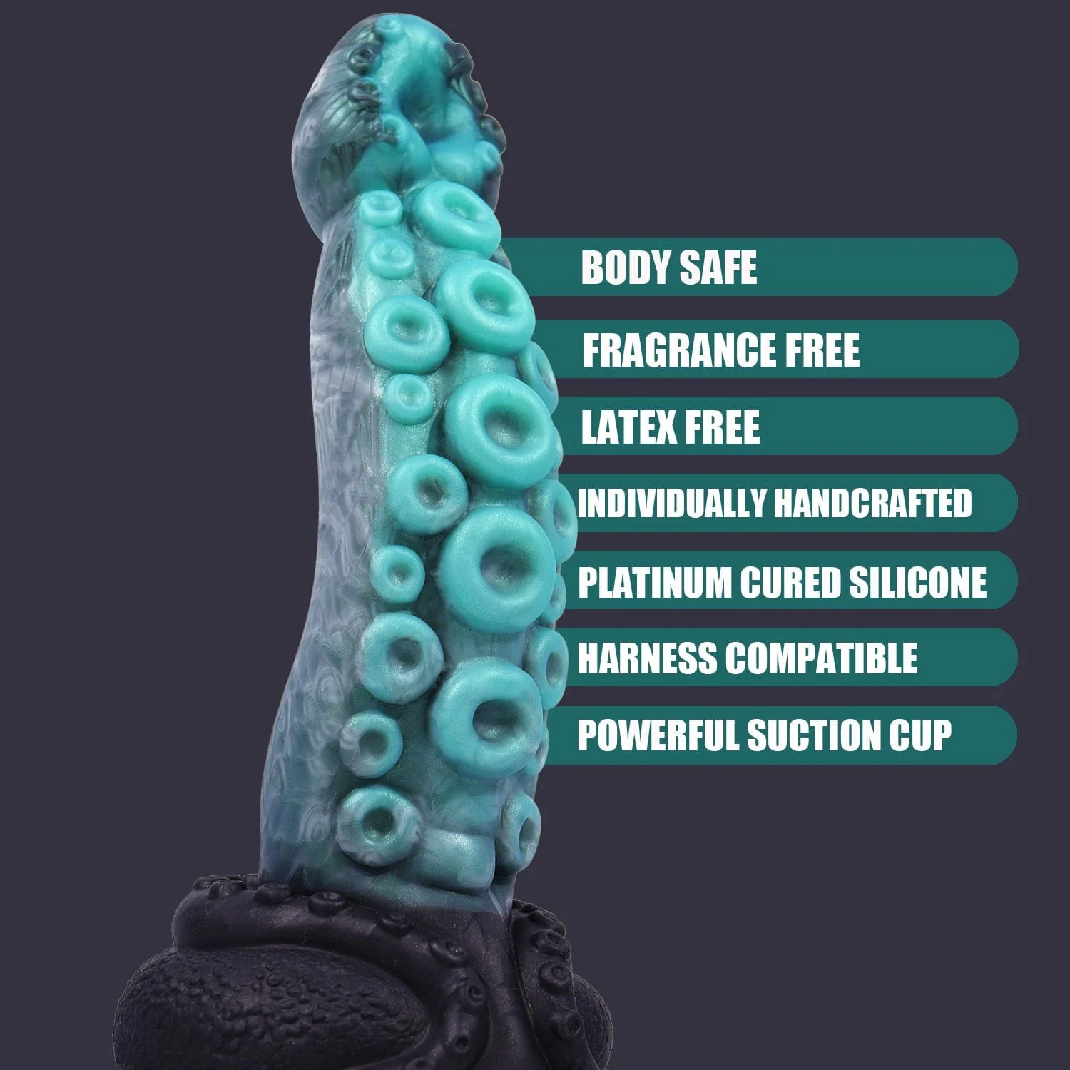 Octopus Tentacles Colorful Alien Male and Female Masturbator - Image 7