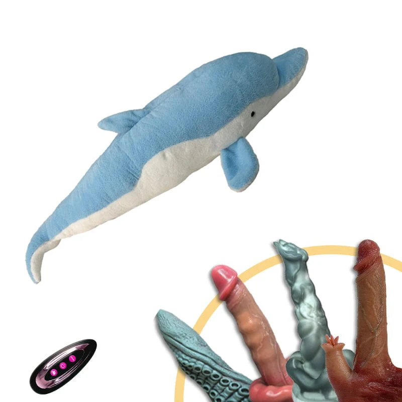 Plush Dildo Machine Thrusting Licking Dildo Machine Sex Toy With Remote Control - Image 22