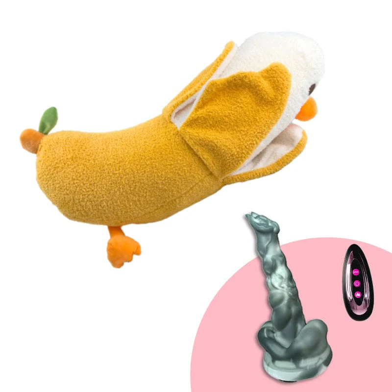 Plush Dildo Machine Thrusting Licking Dildo Machine Sex Toy With Remote Control - Image 25