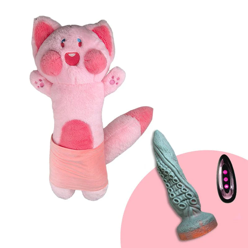 Plush Dildo Machine Thrusting Licking Dildo Machine Sex Toy With Remote Control - Image 27