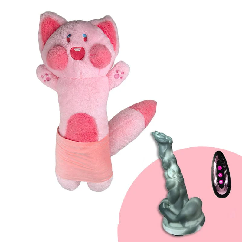 Plush Dildo Machine Thrusting Licking Dildo Machine Sex Toy With Remote Control - Image 29