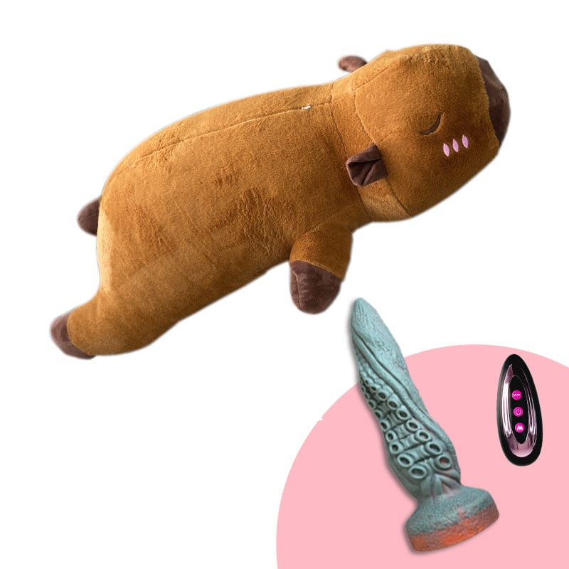 Plush Dildo Machine Thrusting Licking Dildo Machine Sex Toy With Remote Control - Image 37