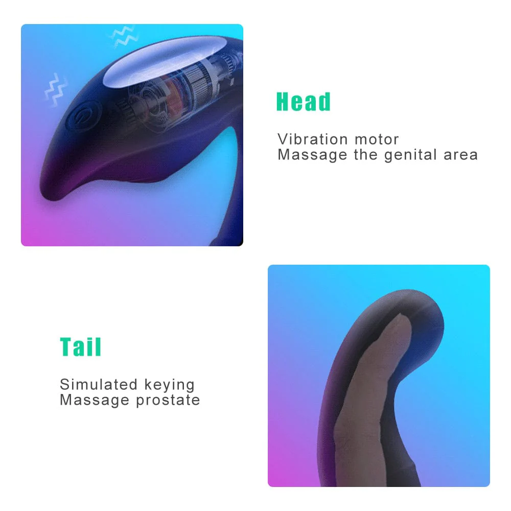 Prostate Massager App Remote Mobile Phone Remote Control Vestibular Artifact Strong Shock Button - Image 10