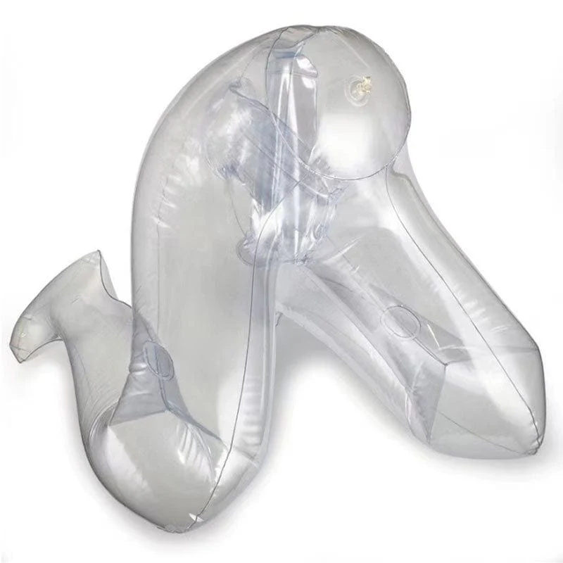 PVC Inflatable Female Half-body Toroso Transparent Model - Image 5