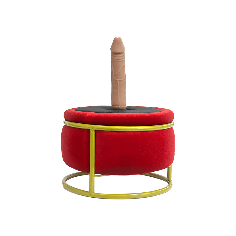Red Seat Dildo Machine Chair Massage Seat - Image 4