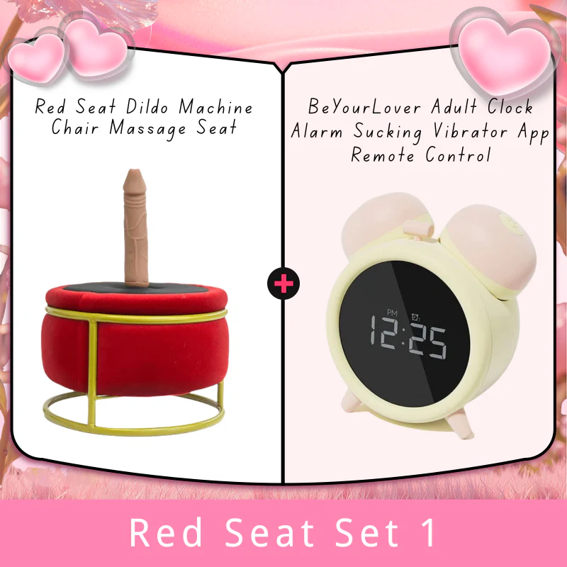 Red Seat Dildo Machine Chair Massage Seat - Image 6